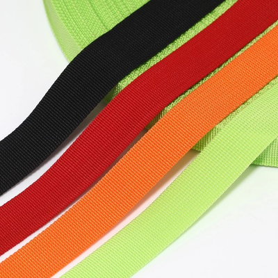 Budget-Friendly Custom-Width Polypropylene Colored Webbing Tape OEM Solutions for Temperature Resistance up to 120°C